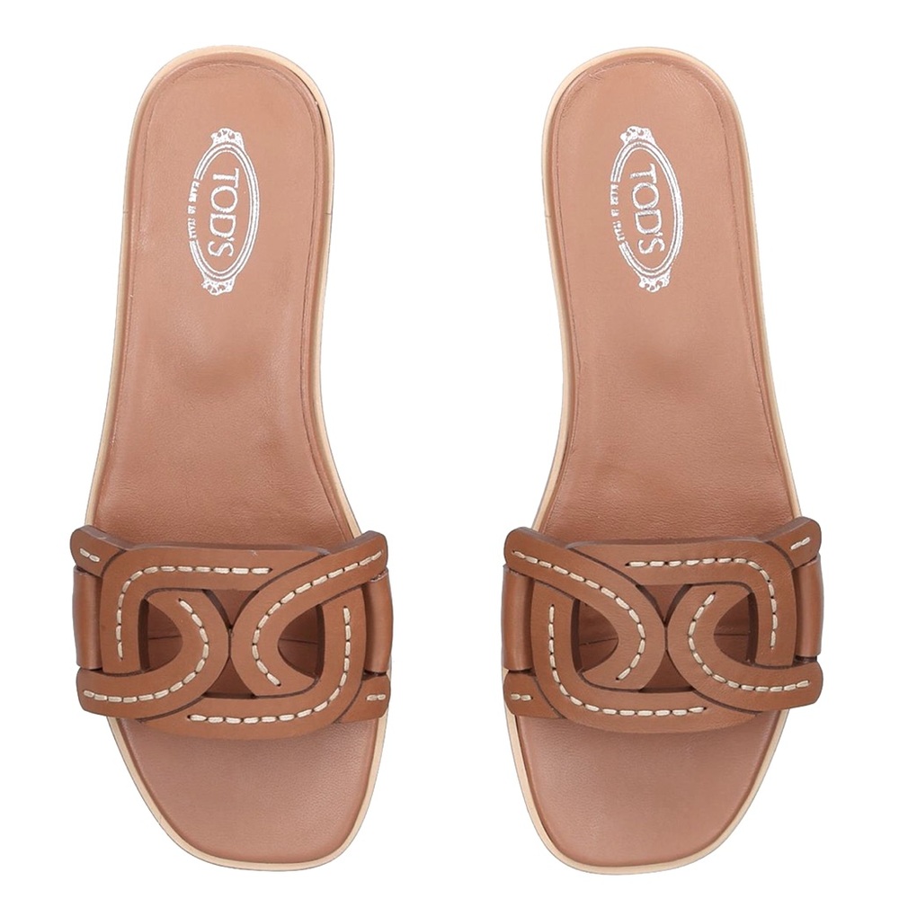Tod’s Maxi Catena sandal - sand size 40